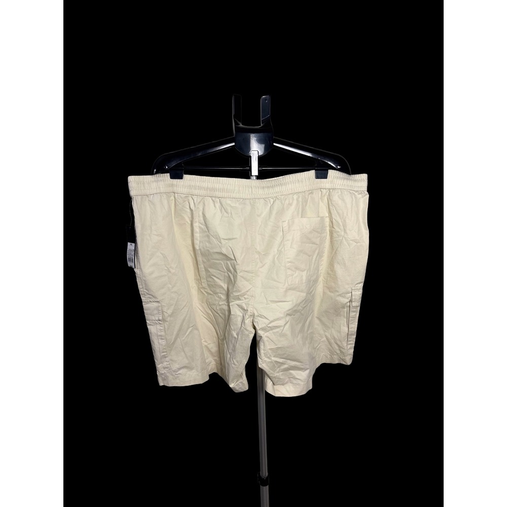 Original Use Cargo Shorts XXL NWT Cream Cotton Utility Drawstring Casual Men's